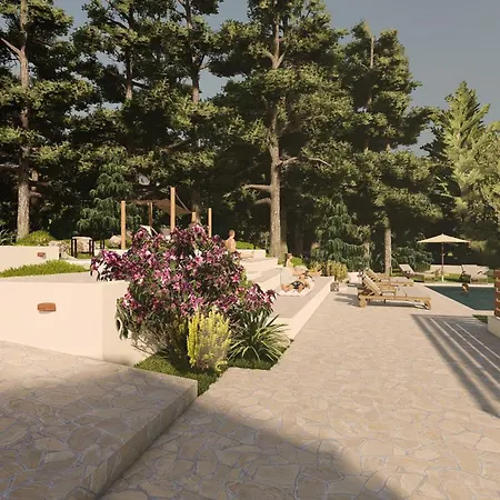 Luxury With Private Pool In Skopelos, Nature Retreat, Pine Trees By Kardous Alikias