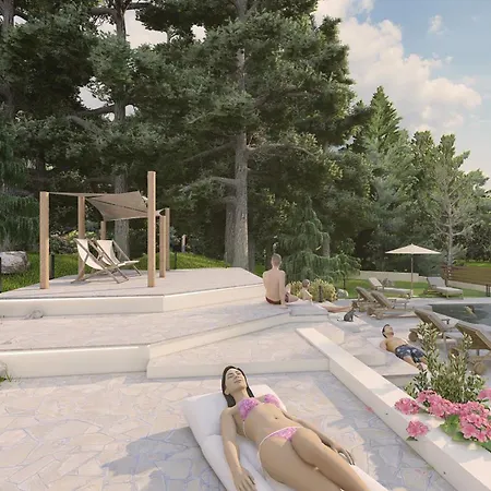 Luxury With Private Pool In Skopelos, Nature Retreat, Pine Trees By Kardous Villa