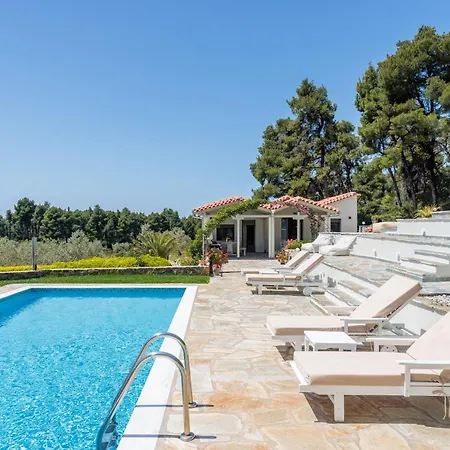 Luxury With Private Pool In Skopelos, Nature Retreat, Pine Trees By Kardous * Alikias